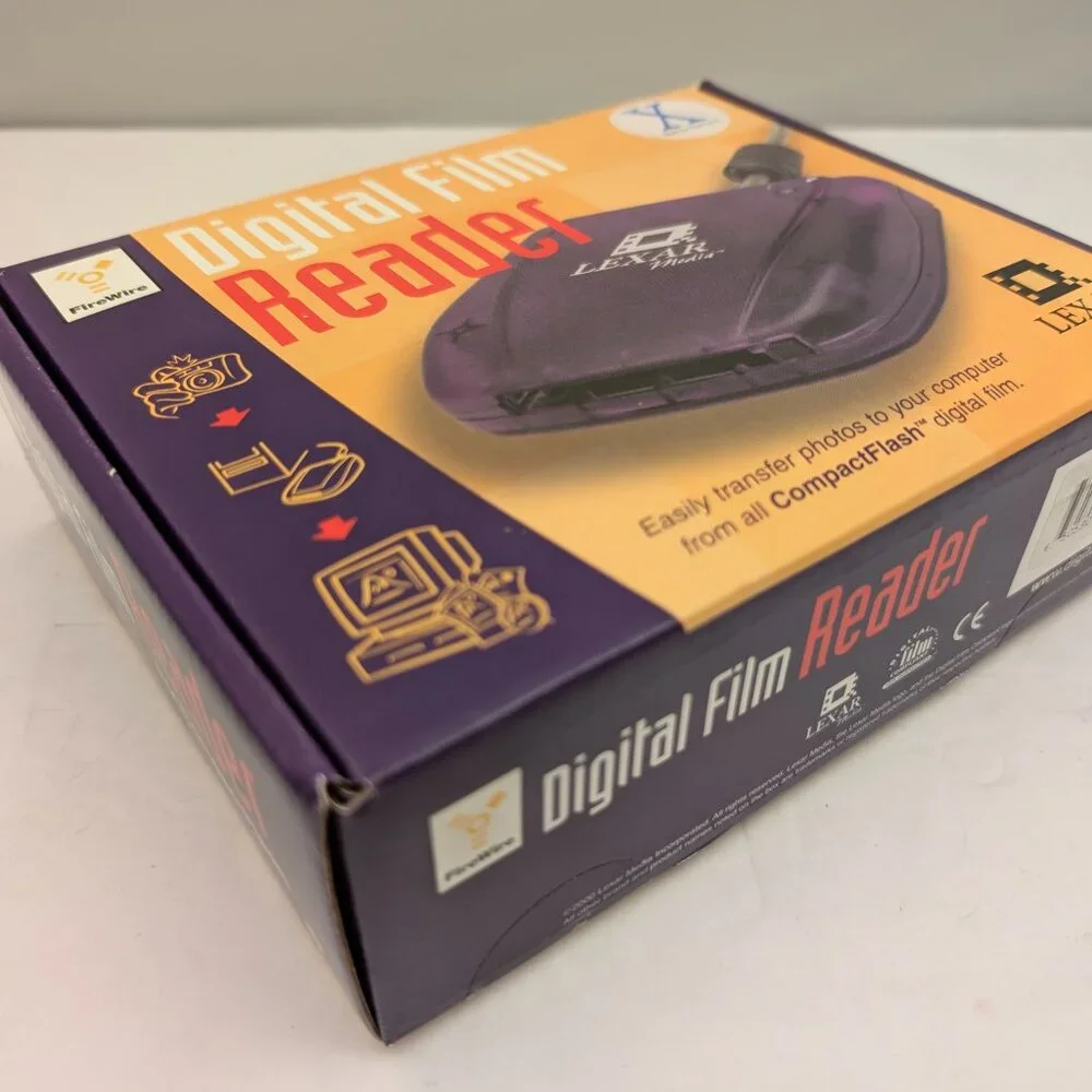 LEXAR MEDIA FireWire (IEEE 1394) CompactFlash Digital Film Reader RW011-001 NEW